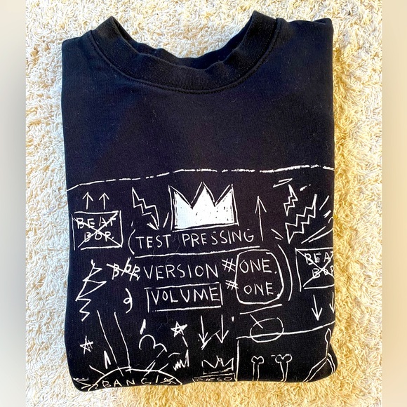 Rome Pays Off Basquiat Sweatshirt, Album Art, Size Small - Picture 4 of 6